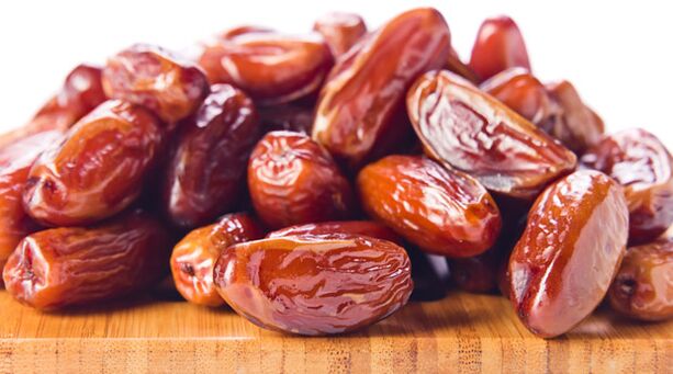 Dried dates for potential